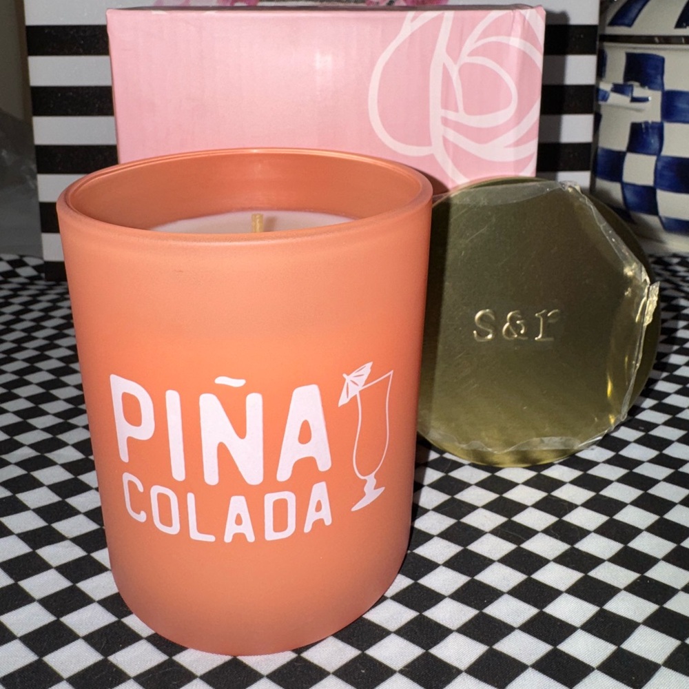 Summer & Rose Soy Blend Candle Piña Colada